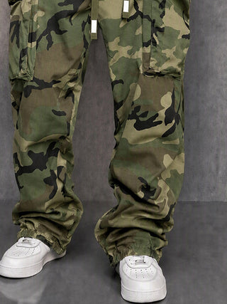 Pantalones Cargo de Camuflaje Estilo Calle Utility
