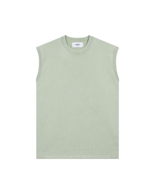 Chaleco de Punto Sin Mangas (Verde)