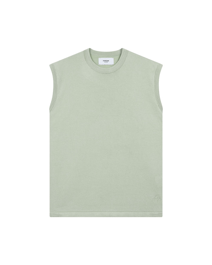 Chaleco de Punto Sin Mangas (Verde)