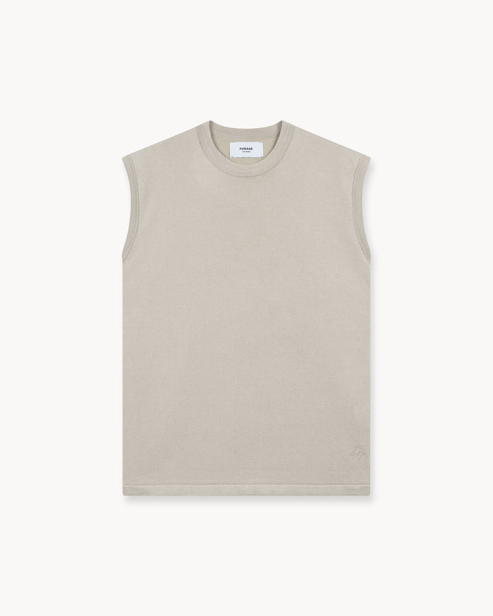 Sin Mangas Topo - Camiseta de Punto