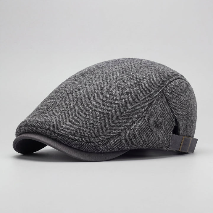 Marcos | Boina moderna para hombre con patrón de espiga