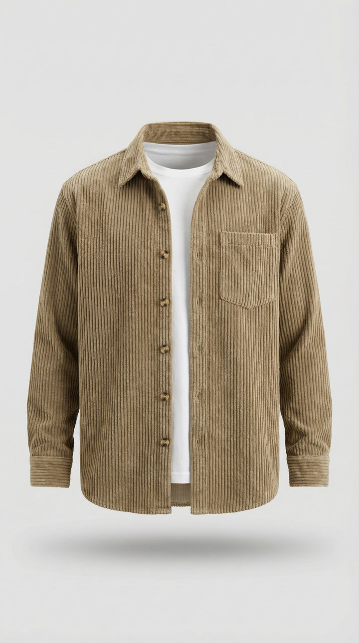 Solan | Camisa de Terciopelo