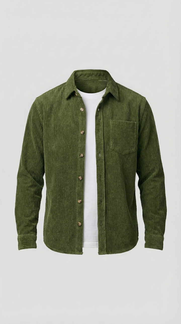 Solan | Camisa de Terciopelo