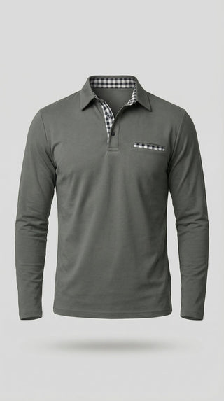 José | Camisa Polo de Manga Larga