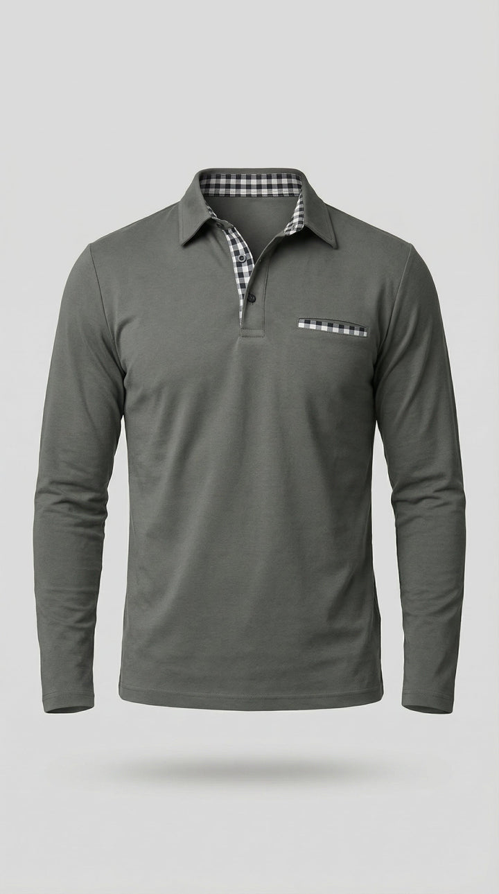 José | Camisa Polo de Manga Larga
