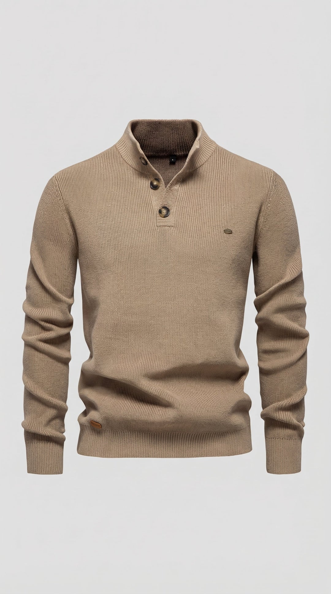 Javier | Jersey con Botones Elegantes