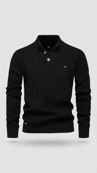 Javier | Jersey con Botones Elegantes