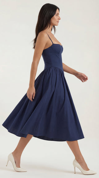 Corsé Odette - Vestido Midi Elegante