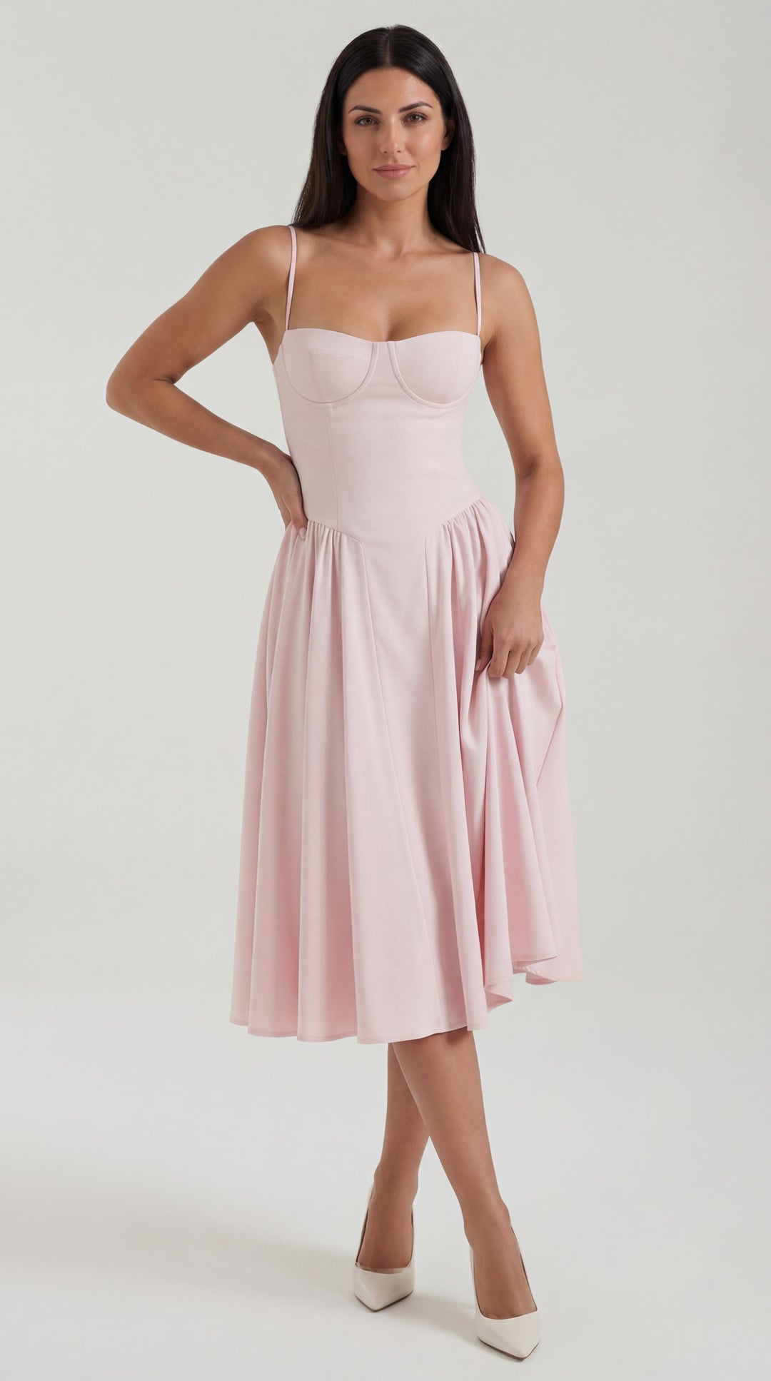 Corsé Odette - Vestido Midi Elegante