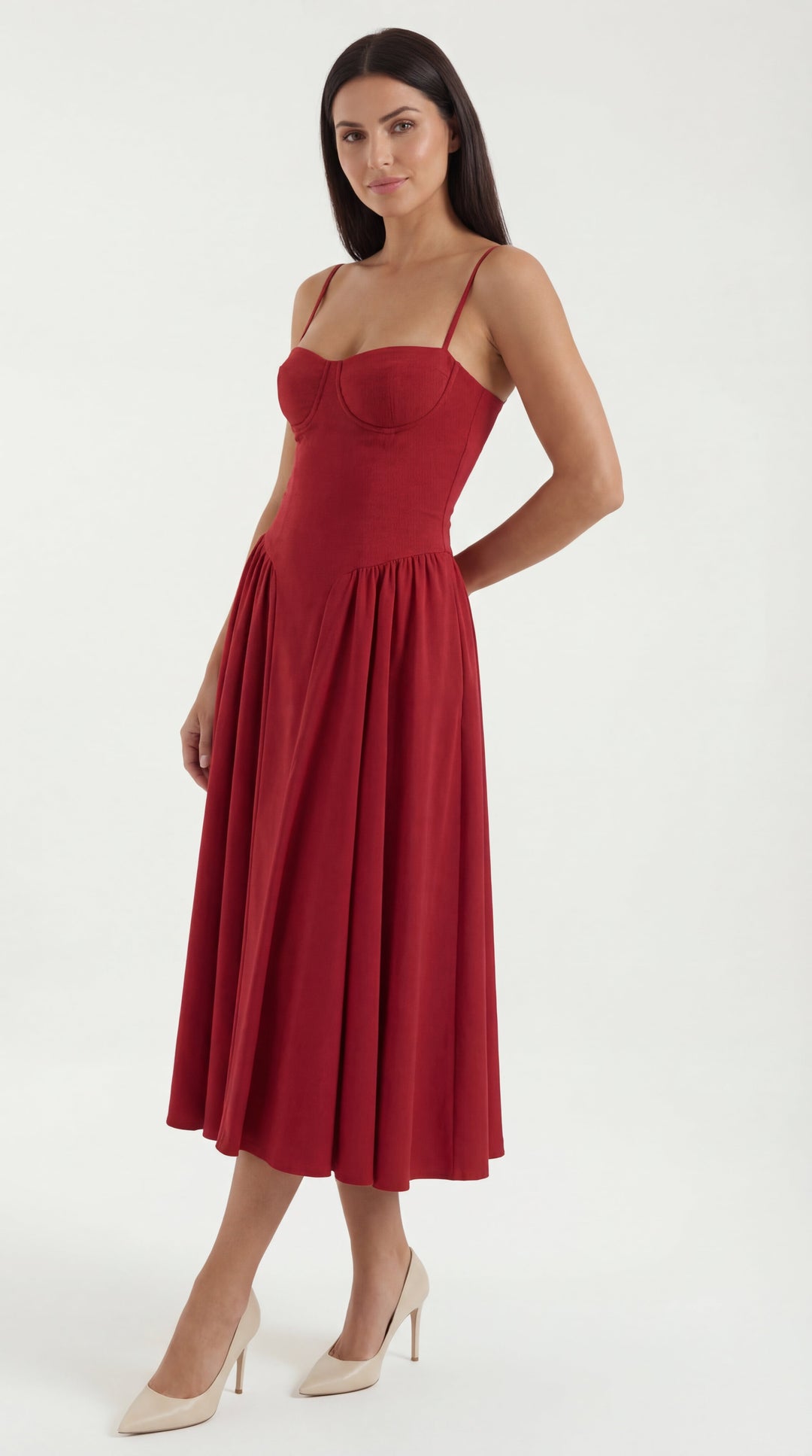 Corsé Odette - Vestido Midi Elegante