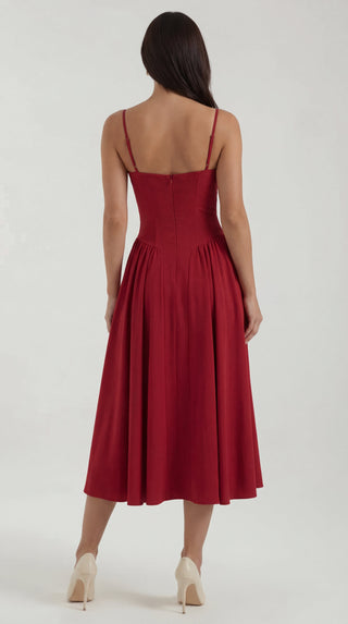 Corsé Odette - Vestido Midi Elegante