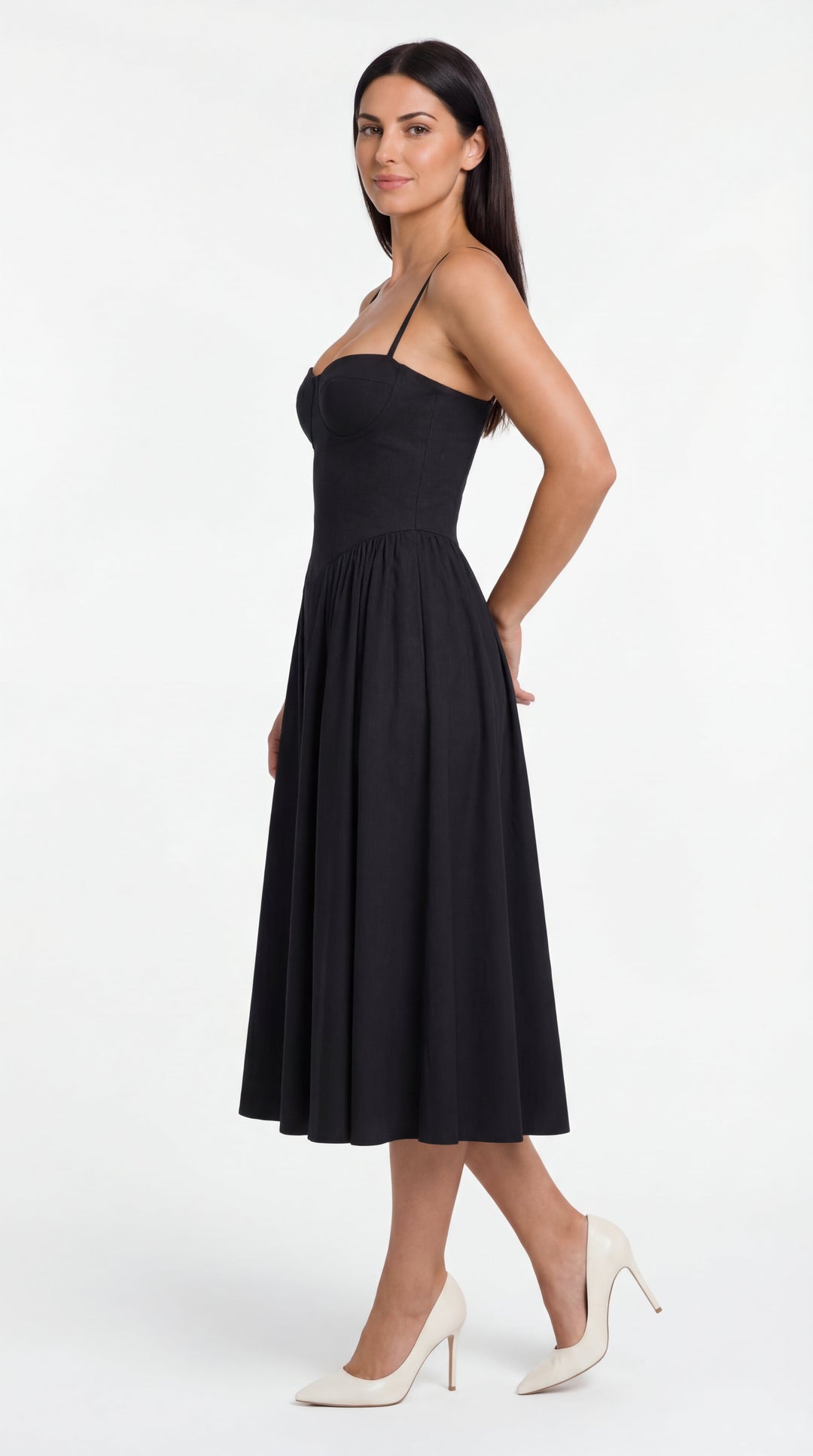 Corsé Odette - Vestido Midi Elegante