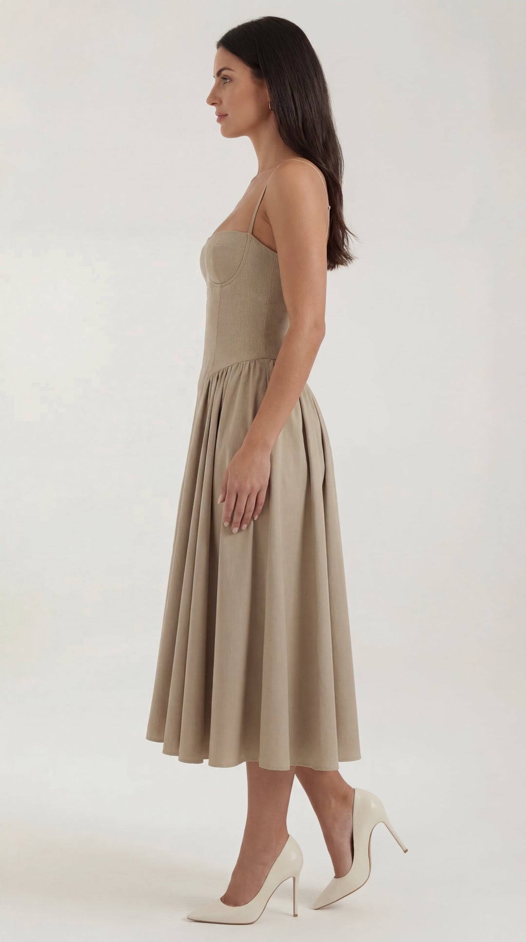 Corsé Odette - Vestido Midi Elegante