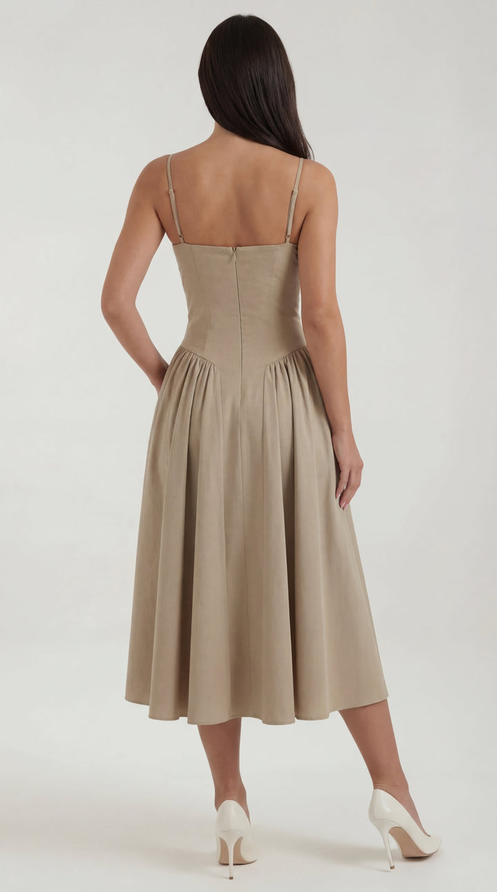 Corsé Odette - Vestido Midi Elegante