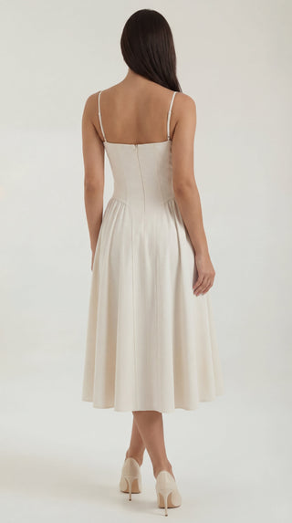 Corsé Odette - Vestido Midi Elegante