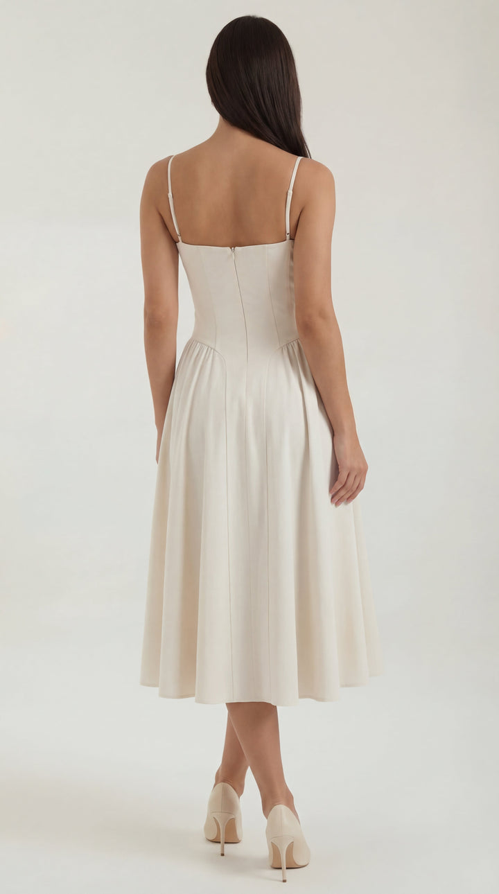 Corsé Odette - Vestido Midi Elegante