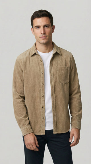 Solan | Camisa de Terciopelo