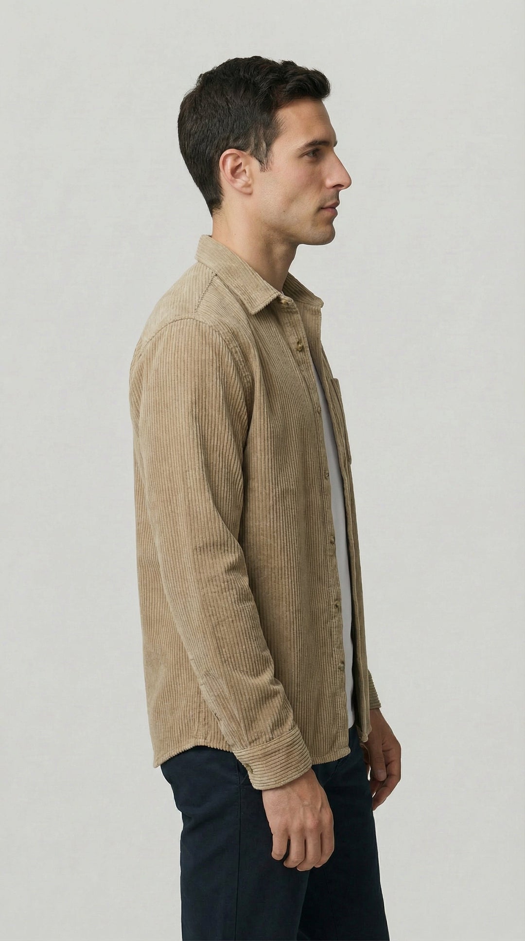 Solan | Camisa de Terciopelo