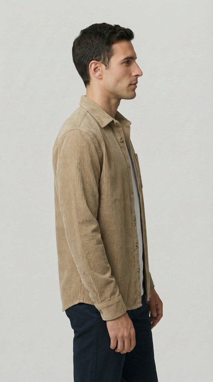 Solan | Camisa de Terciopelo