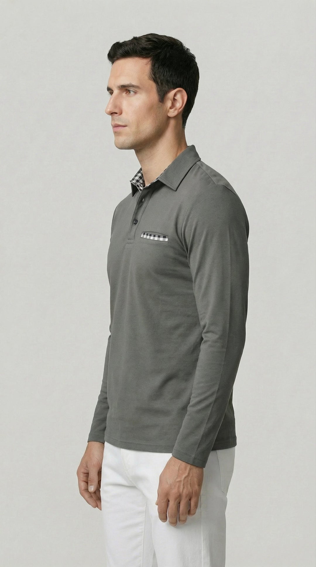 José | Camisa Polo de Manga Larga