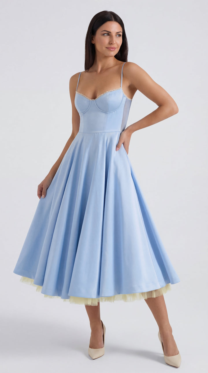 Isold Midi Tul Dress