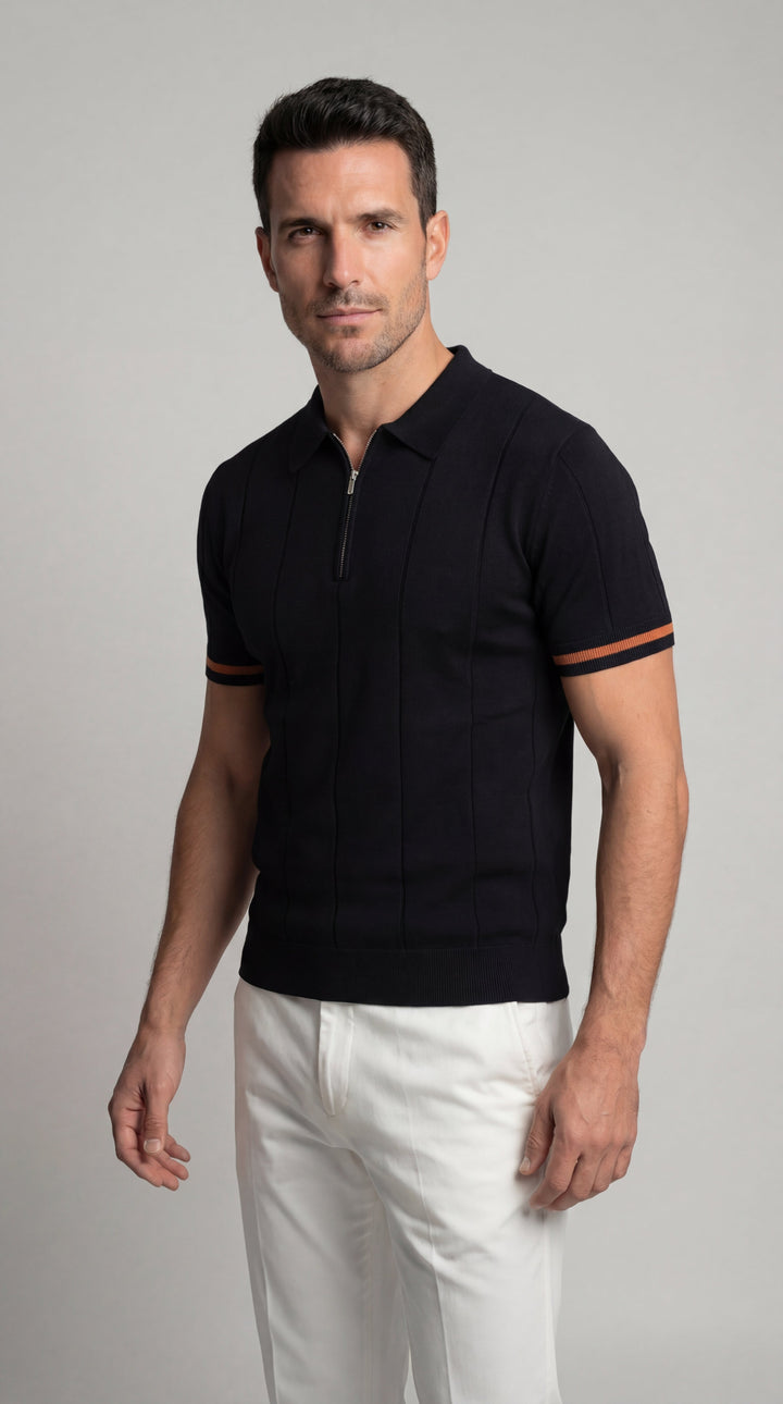 Francisco | Polo de Cremallera