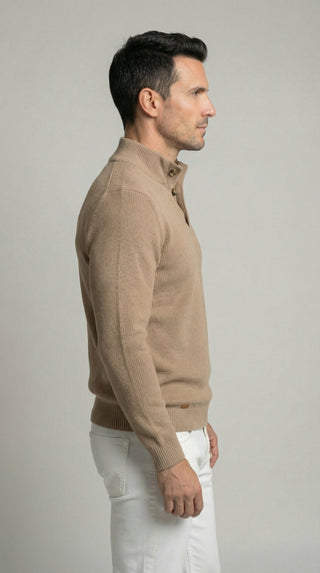 Javier | Jersey con Botones Elegantes