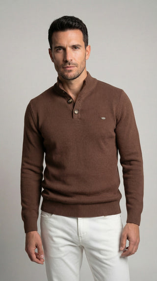 Javier | Jersey con Botones Elegantes