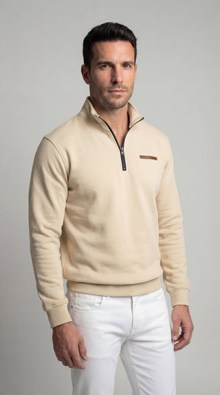 Juan | Suave Jersey Casual de Felpa