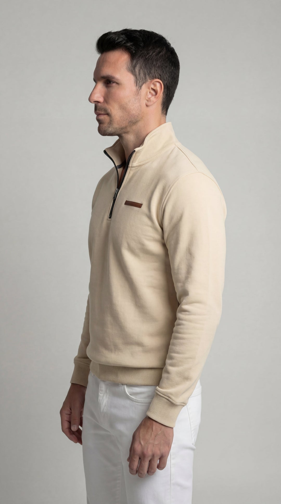 Juan | Suave Jersey Casual de Felpa