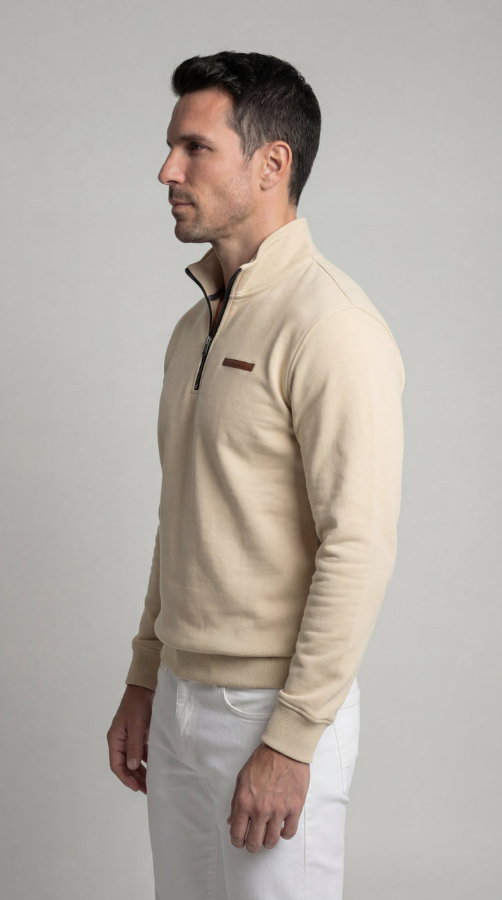 Juan | Suave Jersey Casual de Felpa