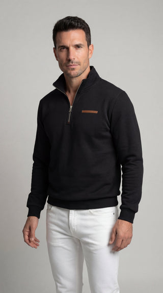 Juan | Suave Jersey Casual de Felpa