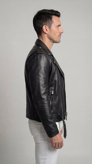 Austin | Chaqueta bomber de cuero