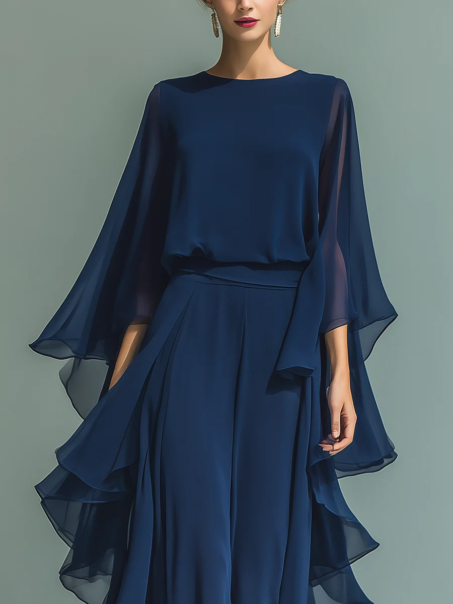 Aurora | Elegante Conjunto de Chiffon