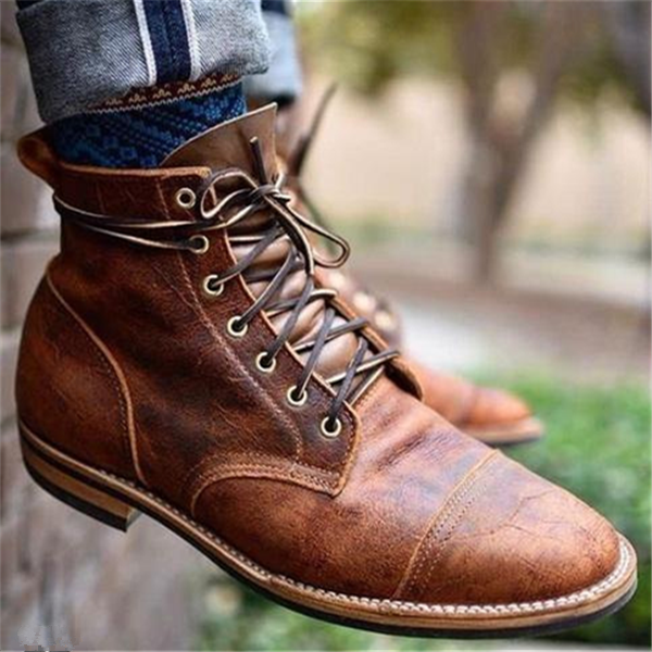 Bronx | Botas de cuero resistentes para hombre