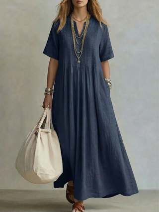 Rosario | Elegantly Pleated Dress