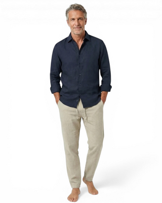 Mateo | Pantalones de Lino Ideal para la Playa