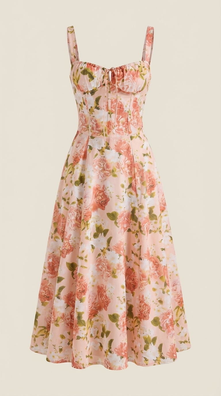 Vestido Midi de Verano Julia