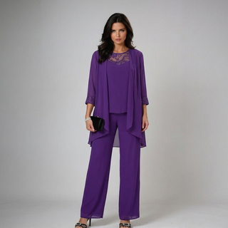 Lorena | Elegante Conjunto de Tres Piezas