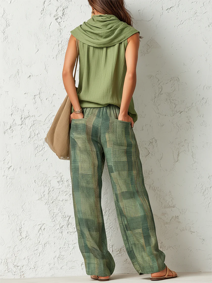 Adriana | Elegante Conjunto de Pantalón Amplio