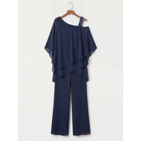 Manuela | Conjunto de Dos Piezas con Pantalón Amplio