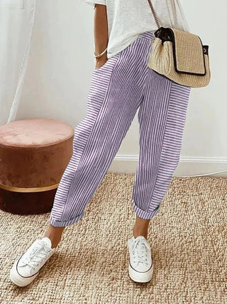 Marta | Pantalones Veraniegos de Tela Suave