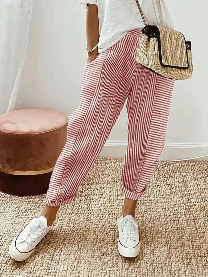 Marta | Pantalones Veraniegos de Tela Suave