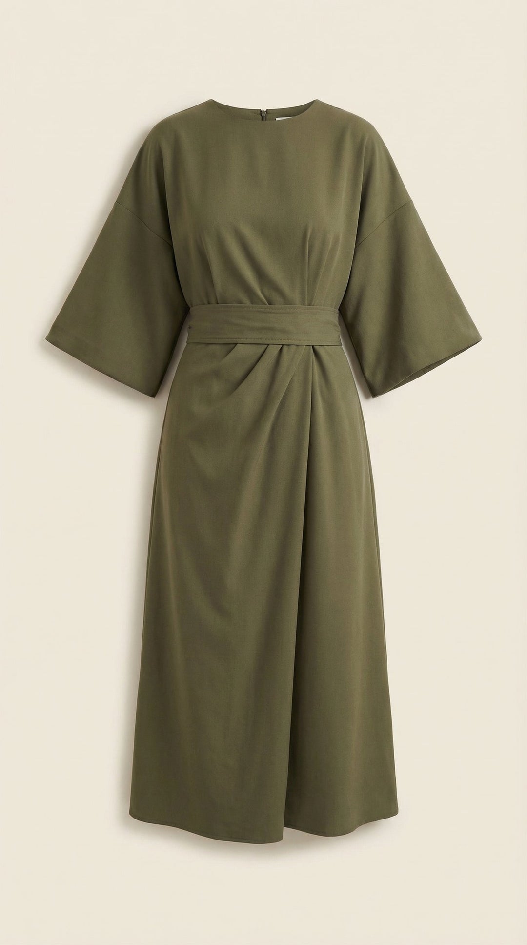 Vestido largo Ana con cinturón