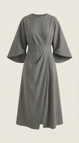 Vestido largo Ana con cinturón