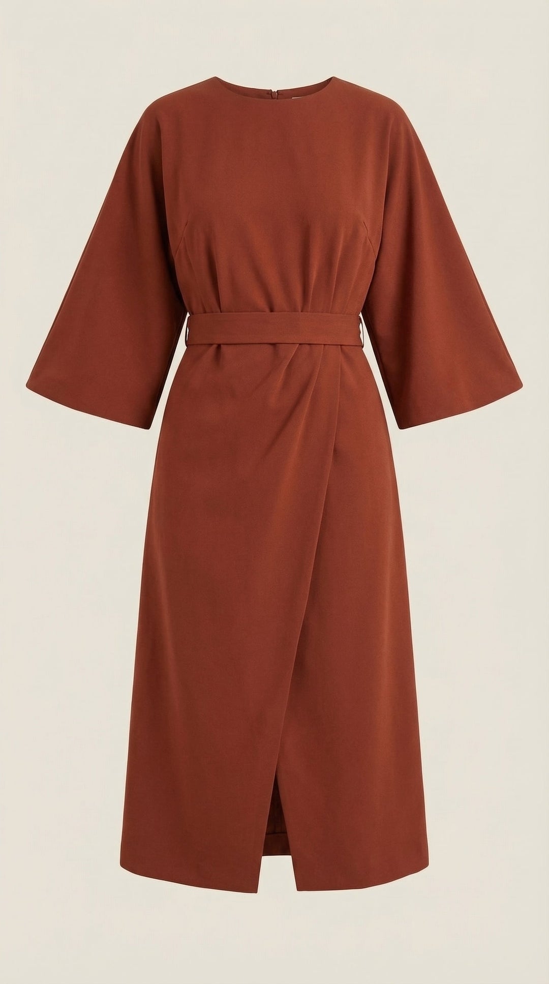 Vestido largo Ana con cinturón