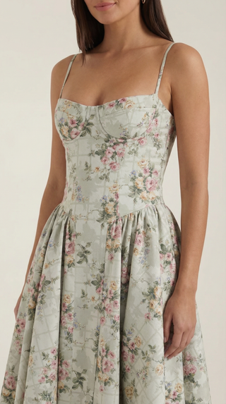 Corsé Odette - Vestido Midi Elegante