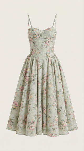 Corsé Odette - Vestido Midi Elegante