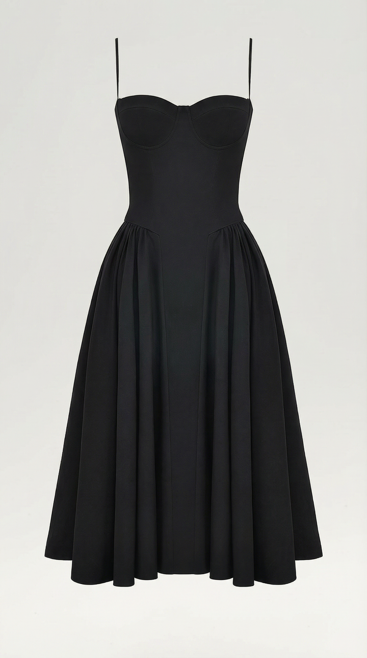 Corsé Odette - Vestido Midi Elegante