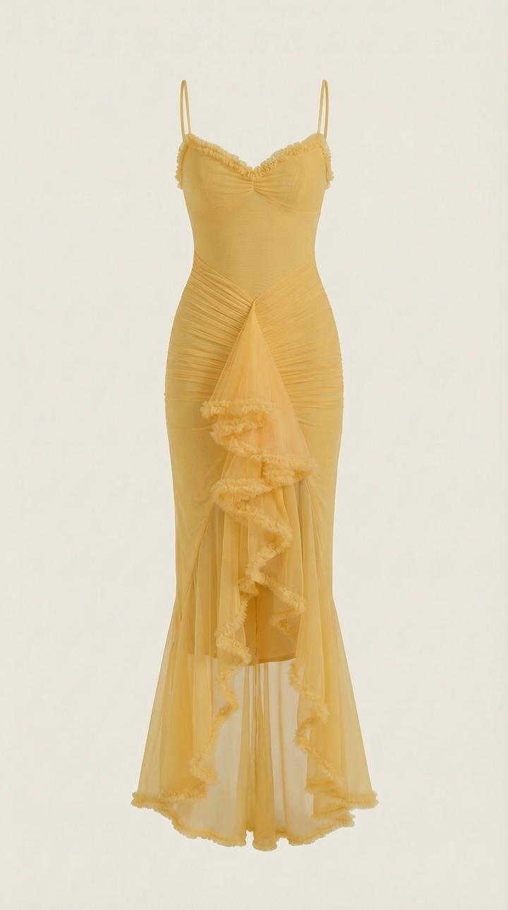 Largo Vestido Wisteria